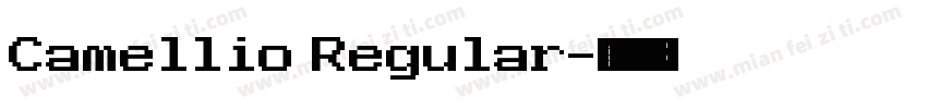 Camellio Regular字体转换